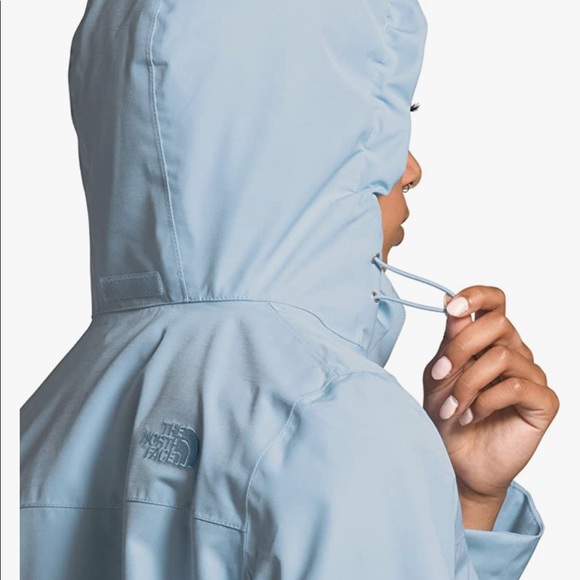 Northface west oak city trench jacket in blue - Picture 5 of 15